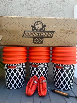 BasketPong Outdoor Game