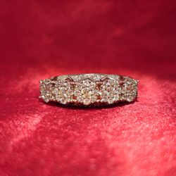 10k Yellow Gold Diamond Round Cut Ring 1.27 ctw