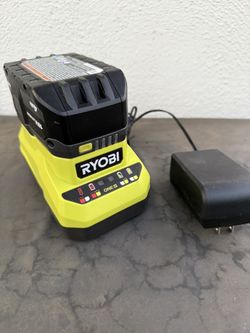 Ryobi 18-Volt Four Amp Battery And Charger