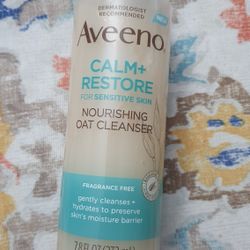 Aveeno Calm And Restore Cleanser For Sensitive skin 