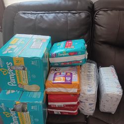 Diapers Different Sizes