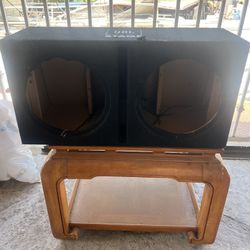 Jbl Dual 12” Inch Ported Sub Box 