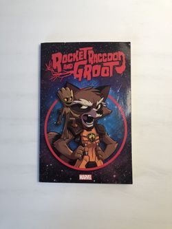 Rocket Racoon and Groot Graphic Book