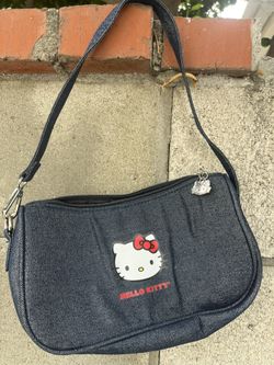 Denim Hello Kitty Shoulder Bag