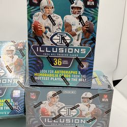 2024 NFL illusion blaster box trading cards