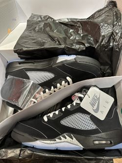 Nike Air Jordan 5 Retro OG Black Metallic Reimagined 2025 Men’s Size 10.5