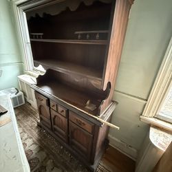 Solid Wood Dining Room Set (you Haul)