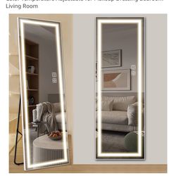LED RINGLIGHT MIRROR FULL LENGTH 