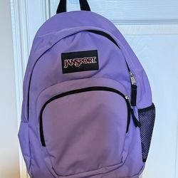 Jansport Backpack – Purple (Classic Style)