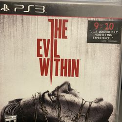 PS3 Video Game: The Evil Within