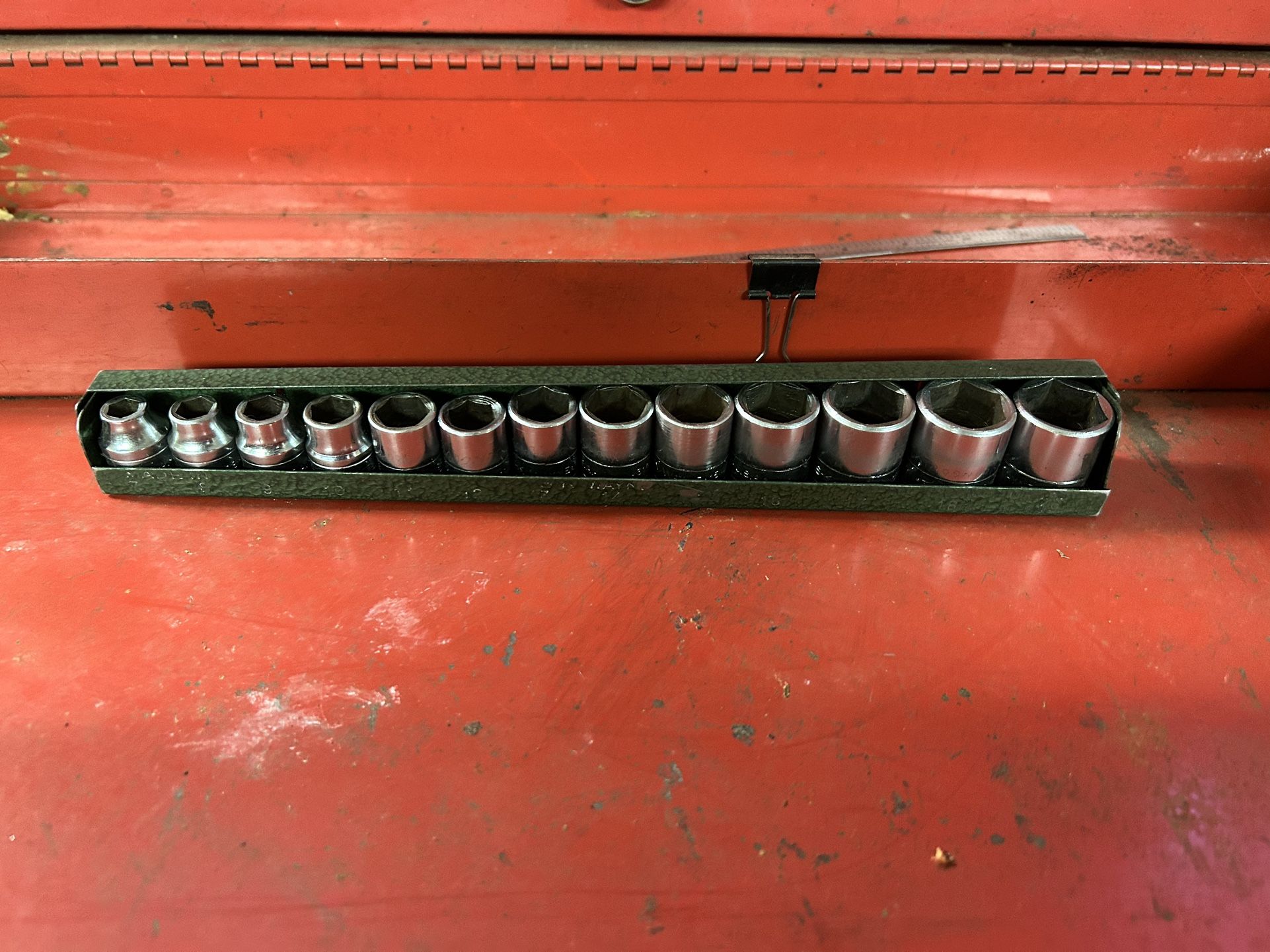 SK 3/8 Socket Set 7mm-19mm