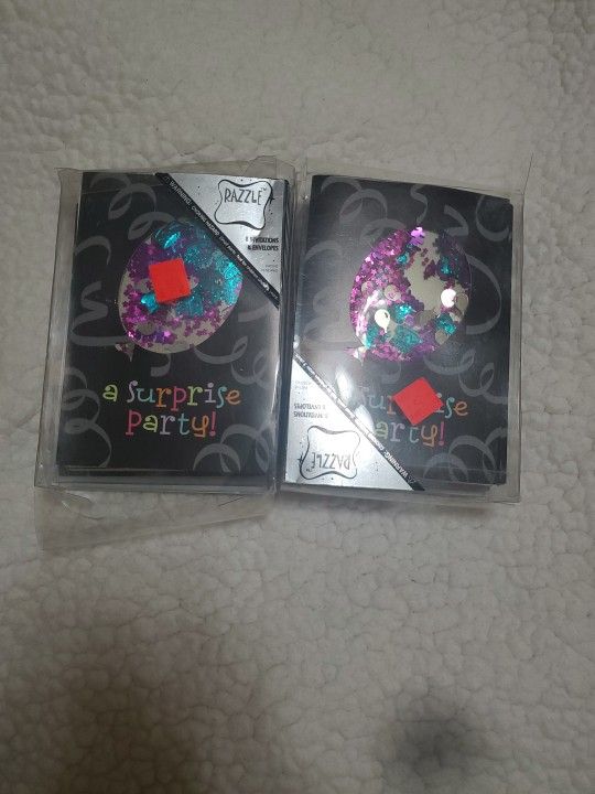 Invitation Shaker Cards