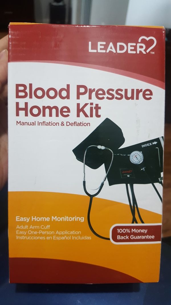 Leader manual blood pressure home kit. New 8 for Sale in Fort Smith