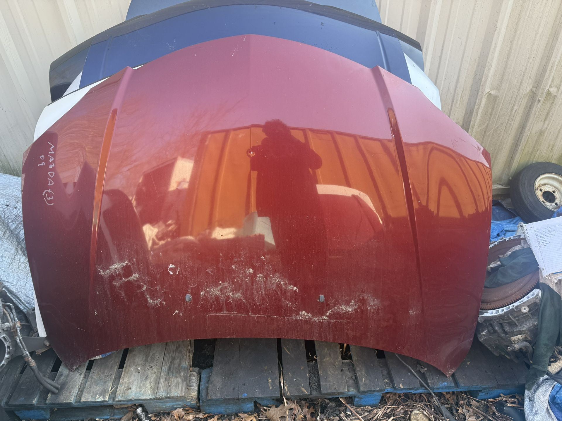 2009 Mazda 3 Hood