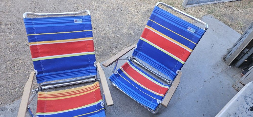 Pair Of Beach Chairs
