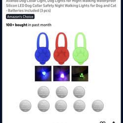 Dog Light For Leash 