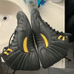 Black And Gold 12s 