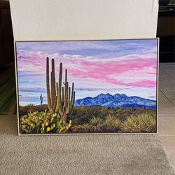 Beautiful Scenery W/ Four Peaks Mountain Range