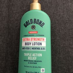 Lot Of 2 Gold Bond Lotion