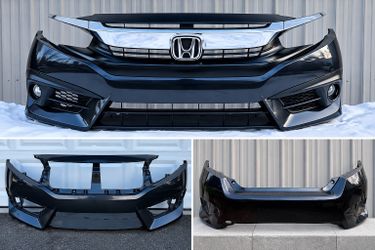 COSMIC BLUE HONDA CIVIC 2016 2017 2018 FRONT BUMPER