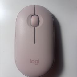 Logitech Pebble Bluetooth Mouse Light Pink