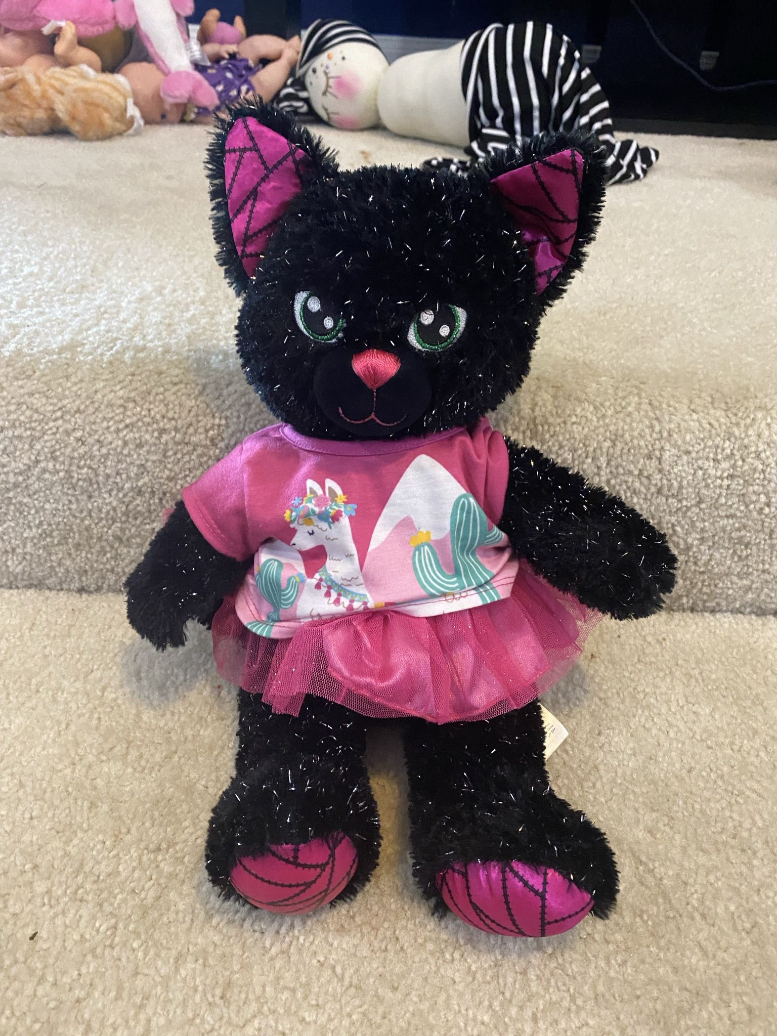 Build A Bear Black Cat 