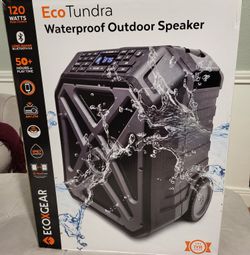 EcoXGear Eco Tundra Waterproof Speaker 