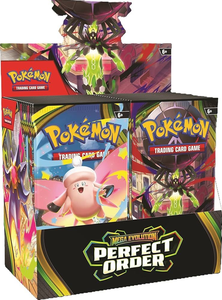Pokemon Mega Evolution Perfect Order Booster Display Box 36 Packs New Sealed