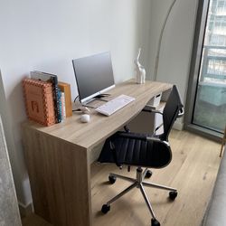 Modern Wall Desk, Barely Used!!