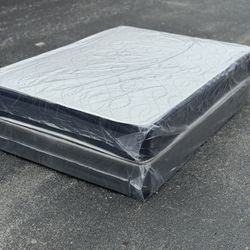 NEW Mattress Full Size With Box Spring // Offer  🚚