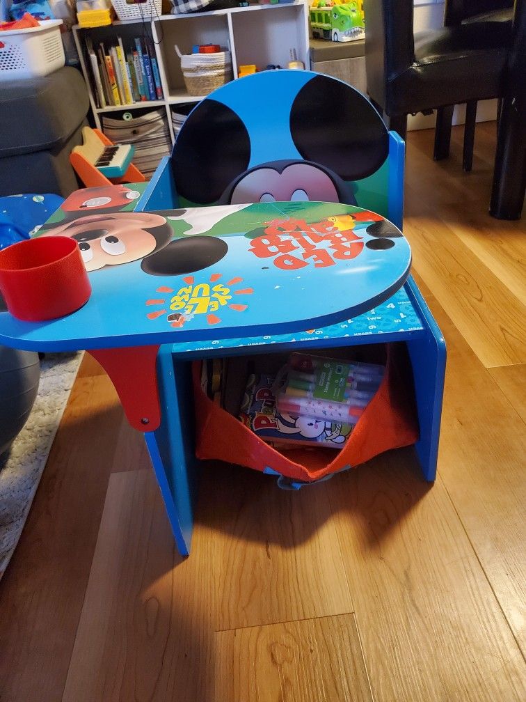 Mickey Mouse Kids Table Desk