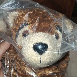 Sonic Snoring Bear New Old Stock Teddy Bear 