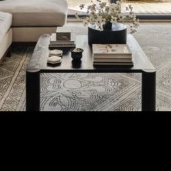 Black Wood Coffee Table