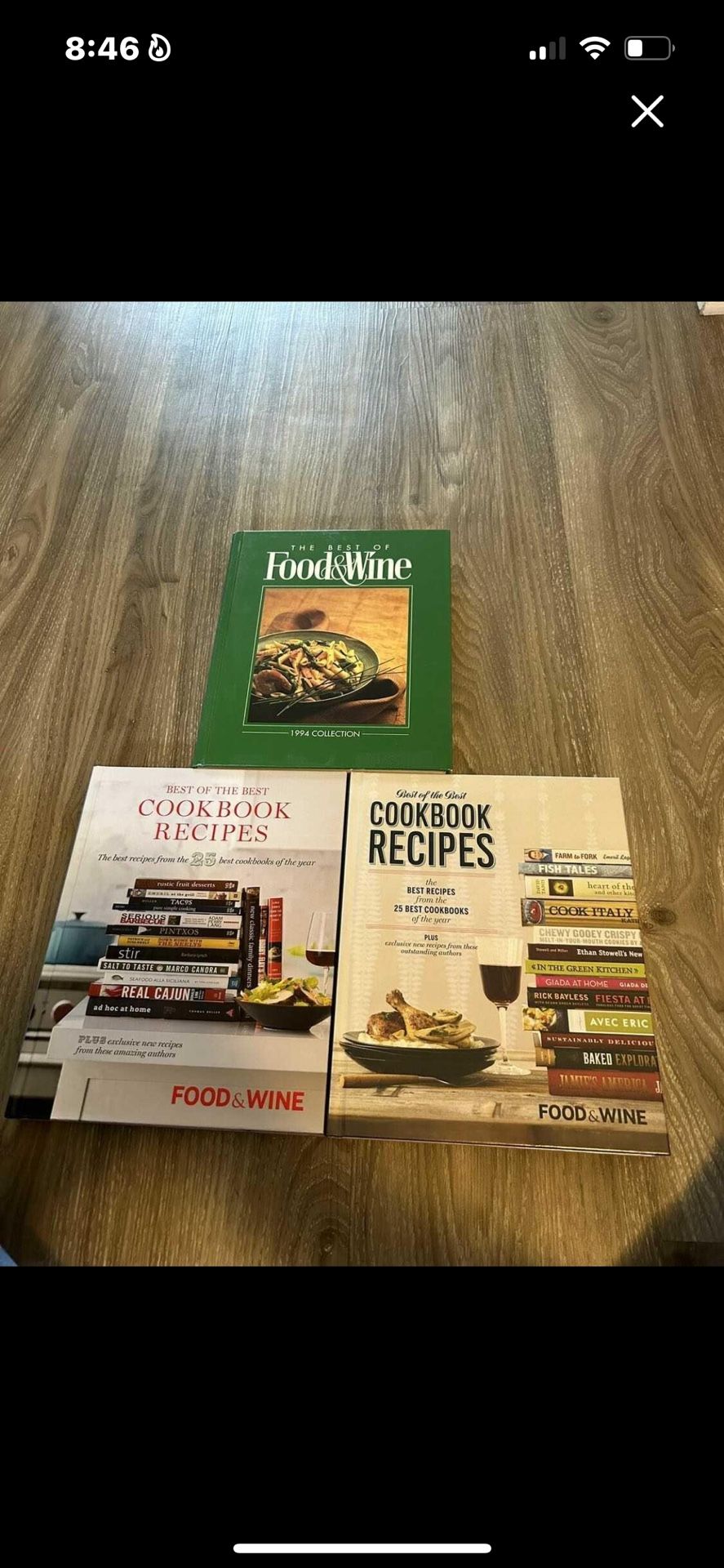 Best of the Best cookbook recipes from Food and Wine
