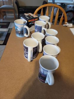 Thomas kinkade mugs