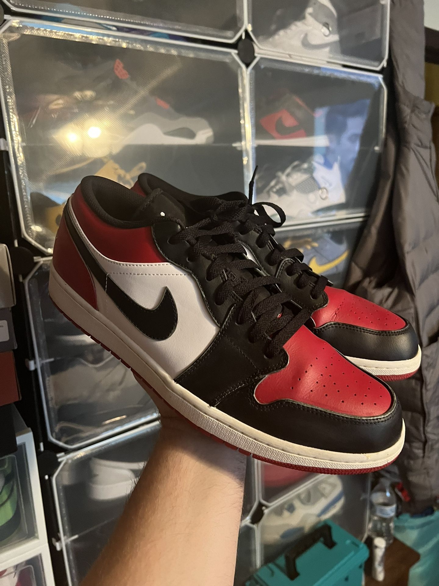 Jordan Low Bred Toe