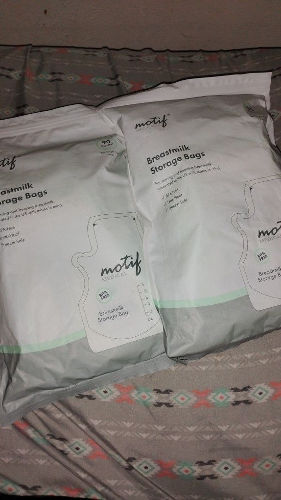 270 Motif Breast Milk Storage Bags