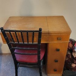 Old Sewing Machine Desk Style 