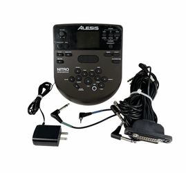 Alesis DM7X Nitro Electronic Drum Module with Power Supply & Snake Cable