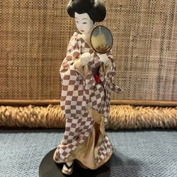 Vintage The Ashton Drake Galleries “ In The Tea house Garden”