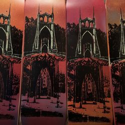 Custom Art On Skateboard Decks 