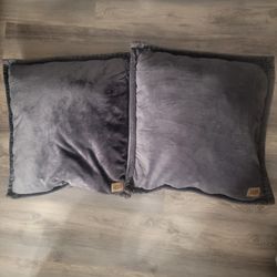 UGG Decorative Bedding Couch Gray Pillows Set Of 2
