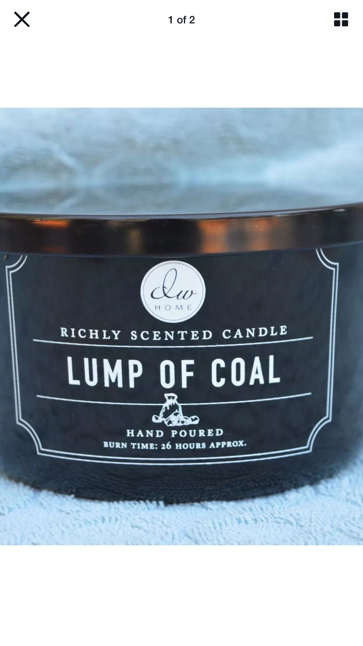 Lump Of Coal Candle Perfect Gift For That Brat Mannor Son In Your Life