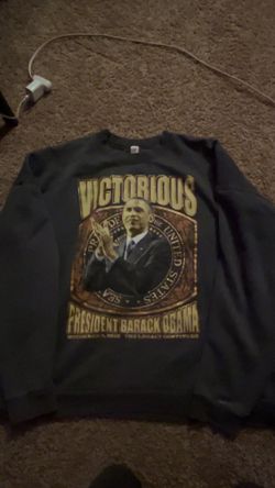 Barack Obama Graphic Crewneck 3xL 