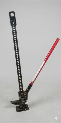 Hi lift (model Hl - 484)
Lightly rusted 
Located [5900 Lewis st Dallas TX 75206)
No holds and cross posted