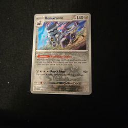 Pokemon Revavroom Shiny Card