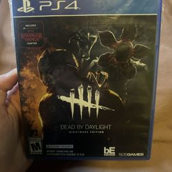 PS4 Dead By Daylight- Sealed
