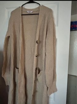Long Cardigan With Bottoms $10