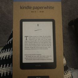 Amazon Kindle Paper White