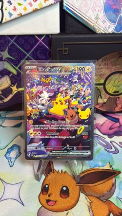 Pikachu ex Pokémon Card 150/128 Scarlet & Violet